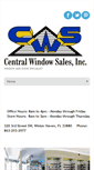 Mobile Screenshot of centralwindowsales.com